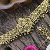 Vriksham Gold Look Alike Lakshmi Short Neckpiece-G17936